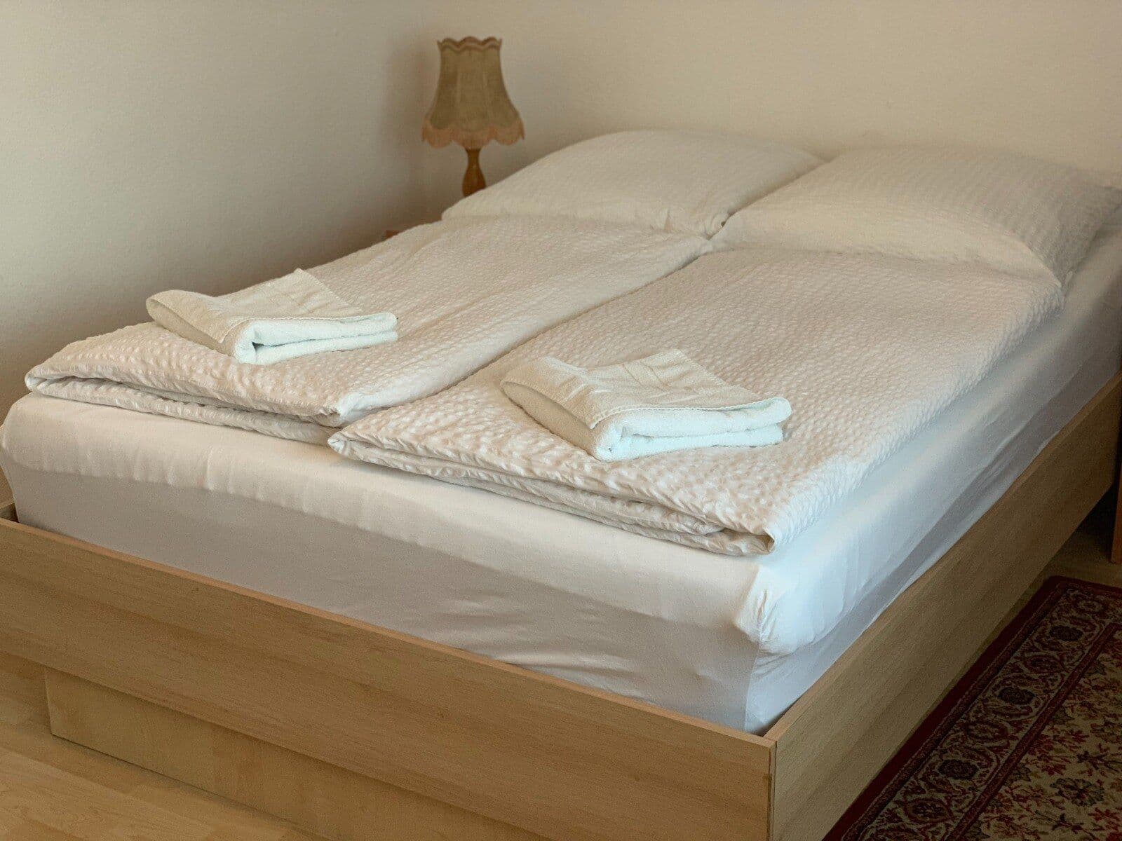 Doppelbett, andere Ansicht
