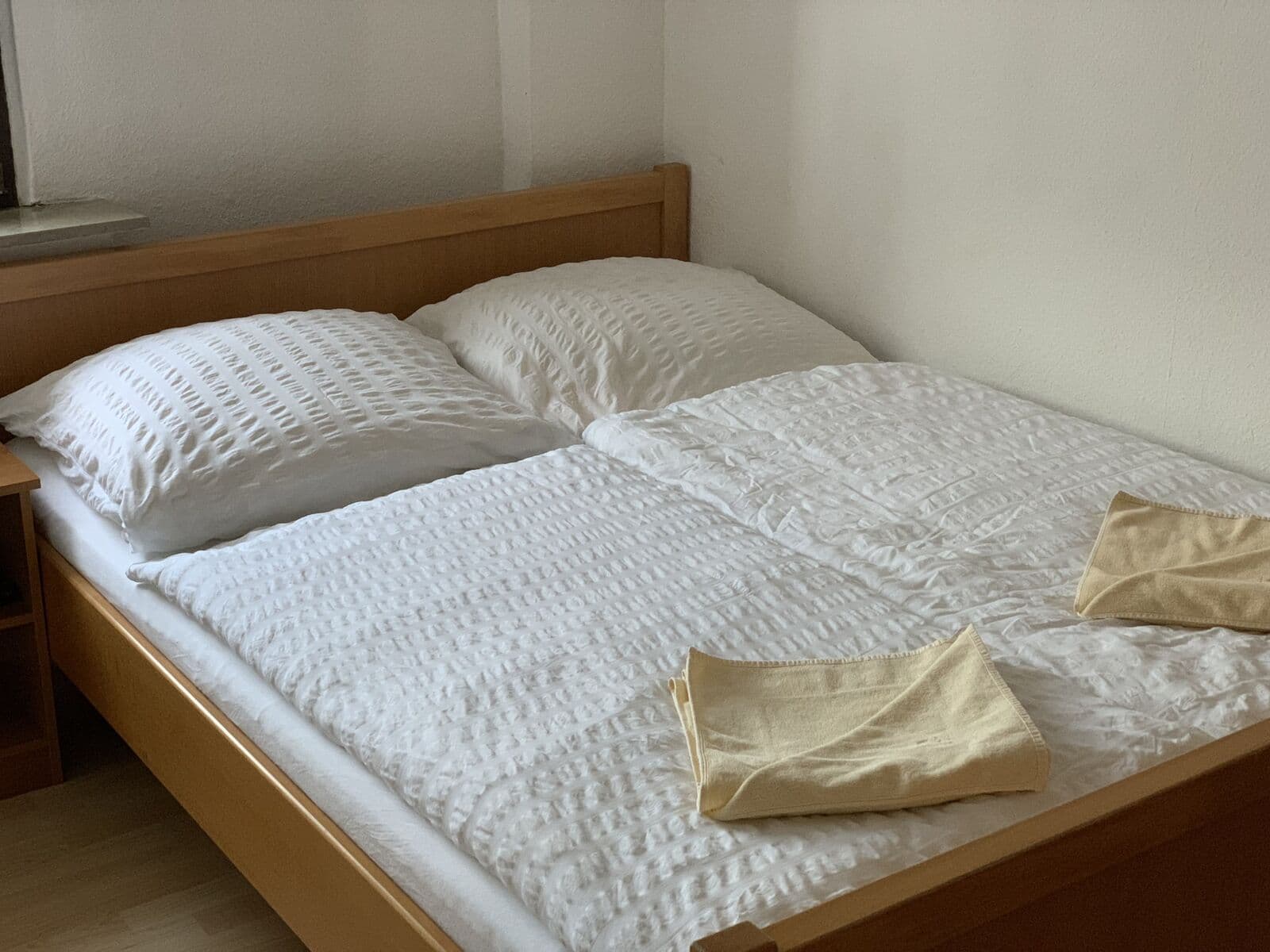 Doppelbett, Nahaufnahme