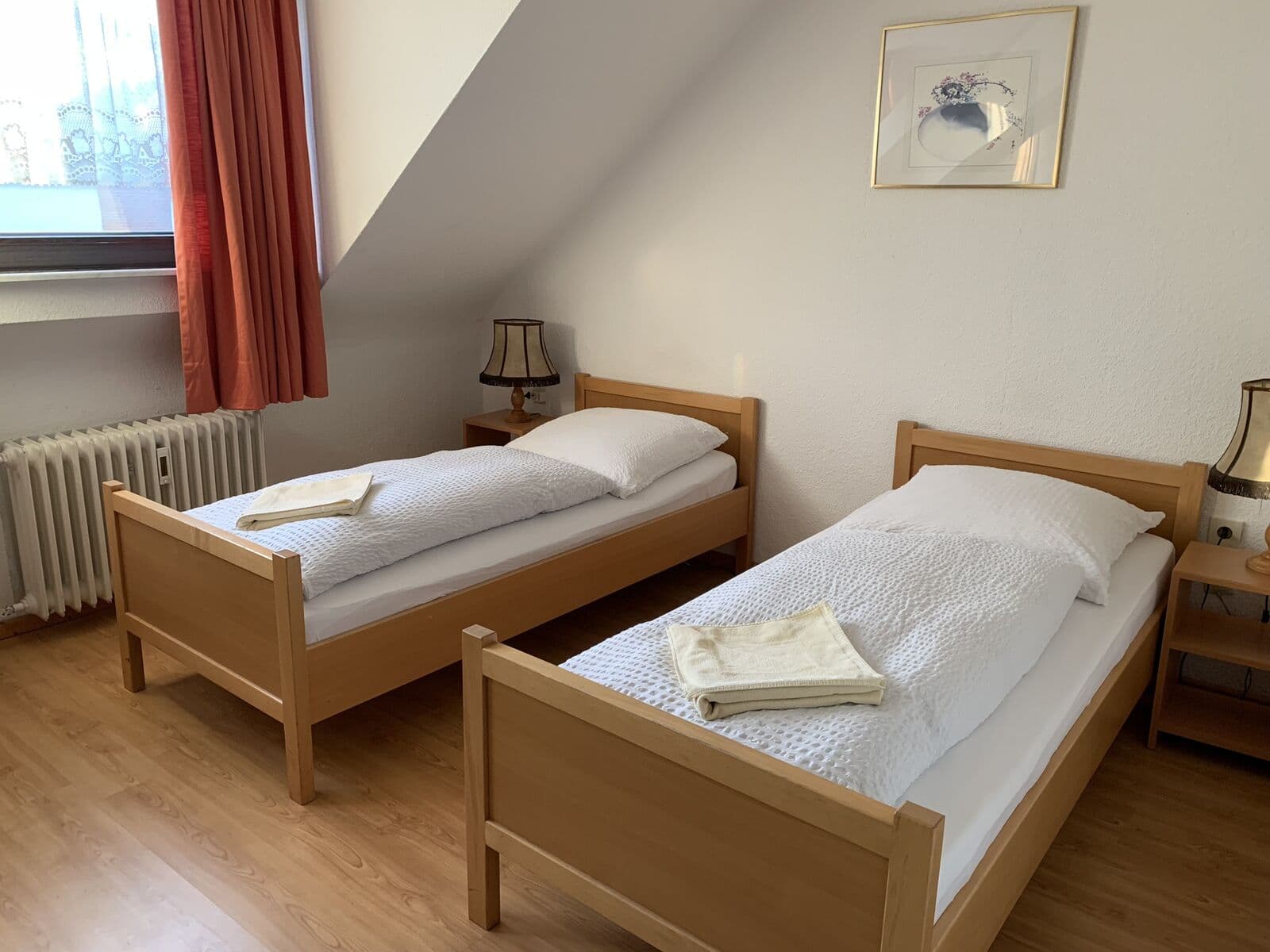 Zweibettzimmer Dachschräge, andere Ansicht